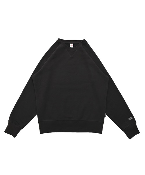 FRUIT OF THE LOOM(フルーツオブザルーム)の「【FRUIT OF THE LOOM】ヘリテージスウェットシャツ(シャツ/ブラウス・メンズ・ネイビー/ダークブラウン/杢グレー/アイボリー/ブラック/クリーム・XL/L/M/S)」の12枚目の写真