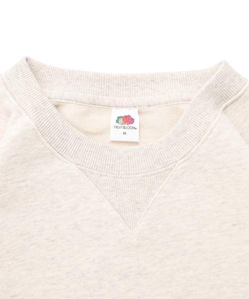 FRUIT OF THE LOOM(フルーツオブザルーム)の「【FRUIT OF THE LOOM】ヘリテージスウェットシャツ(シャツ/ブラウス・メンズ・ネイビー/ダークブラウン/杢グレー/アイボリー/ブラック/クリーム・XL/L/M/S)」の15枚目の写真