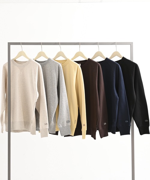 FRUIT OF THE LOOM(フルーツオブザルーム)の「【FRUIT OF THE LOOM】ヘリテージスウェットシャツ(シャツ/ブラウス・メンズ・ネイビー/ダークブラウン/杢グレー/アイボリー/ブラック/クリーム・XL/L/M/S)」の22枚目の写真