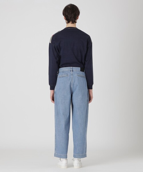 BLACK LABEL CRESTBRIDGE（ブラックレーベル・クレストブリッジ）の「【BRIT】ヘヴィーオンスデニムバレルパンツ（デニムパンツ・メンズ・ネイビー/ブルー系その他2・XL/L/M）」の5枚目の写真
