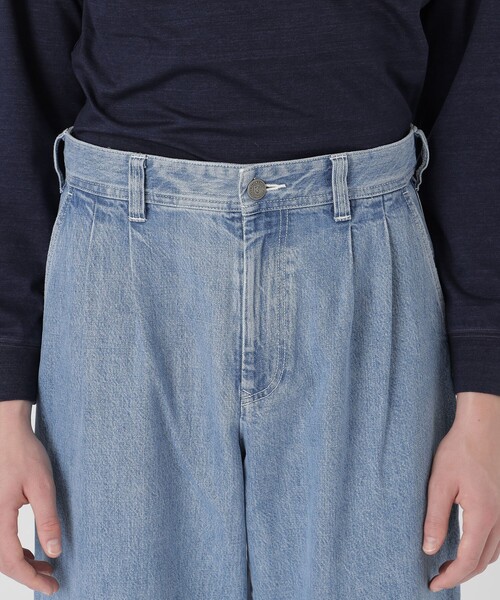 BLACK LABEL CRESTBRIDGE（ブラックレーベル・クレストブリッジ）の「【BRIT】ヘヴィーオンスデニムバレルパンツ（デニムパンツ・メンズ・ネイビー/ブルー系その他2・XL/L/M）」の6枚目の写真