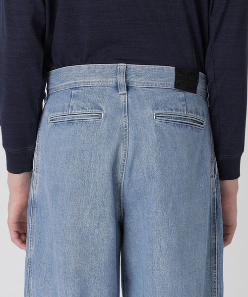 BLACK LABEL CRESTBRIDGE（ブラックレーベル・クレストブリッジ）の「【BRIT】ヘヴィーオンスデニムバレルパンツ（デニムパンツ・メンズ・ネイビー/ブルー系その他2・XL/L/M）」の7枚目の写真