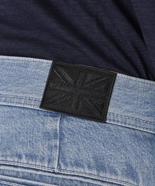 BLACK LABEL CRESTBRIDGE（ブラックレーベル・クレストブリッジ）の「【BRIT】ヘヴィーオンスデニムバレルパンツ（デニムパンツ・メンズ・ネイビー/ブルー系その他2・XL/L/M）」の8枚目の写真