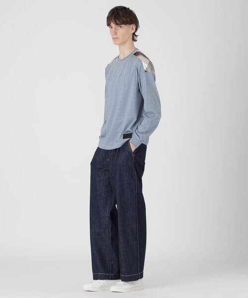 BLACK LABEL CRESTBRIDGE（ブラックレーベル・クレストブリッジ）の「【BRIT】ヘヴィーオンスデニムバレルパンツ（デニムパンツ・メンズ・ネイビー/ブルー系その他2・XL/L/M）」の11枚目の写真