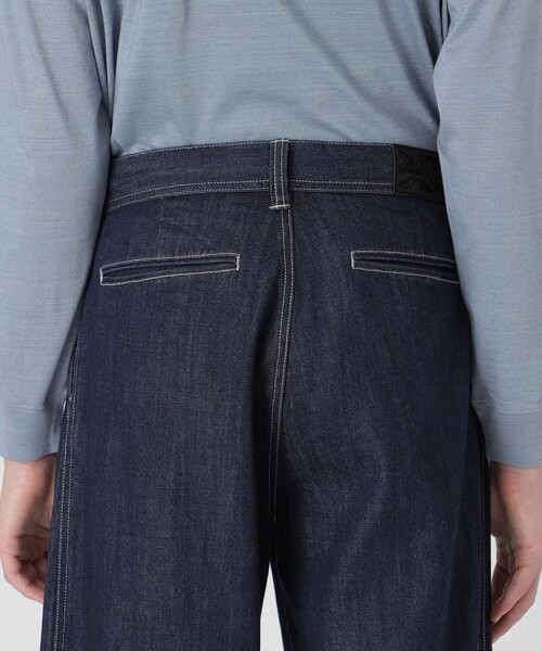 BLACK LABEL CRESTBRIDGE（ブラックレーベル・クレストブリッジ）の「【BRIT】ヘヴィーオンスデニムバレルパンツ（デニムパンツ・メンズ・ネイビー/ブルー系その他2・XL/L/M）」の15枚目の写真