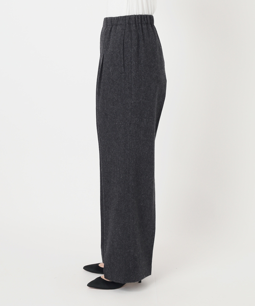 Spick & Span(スピックアンドスパン)の「《手洗い可 / 》ウォッシャブルツイードイージーパンツ(その他パンツ・レディース・アイボリー/ベージュ/チャコールグレー・38/36)」の21枚目の写真