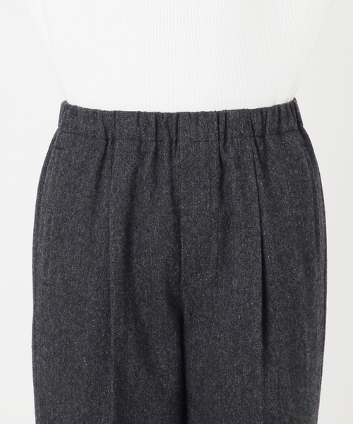 Spick & Span(スピックアンドスパン)の「《手洗い可 / 》ウォッシャブルツイードイージーパンツ(その他パンツ・レディース・アイボリー/ベージュ/チャコールグレー・38/36)」の12枚目の写真
