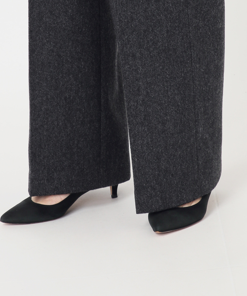 Spick & Span(スピックアンドスパン)の「《手洗い可 / 》ウォッシャブルツイードイージーパンツ(その他パンツ・レディース・アイボリー/ベージュ/チャコールグレー・38/36)」の15枚目の写真