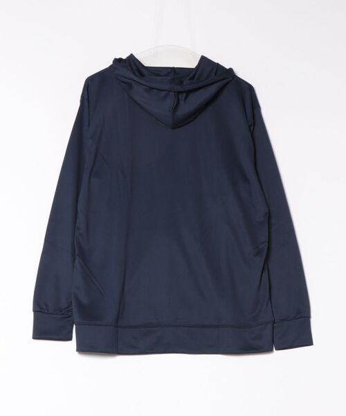 BAYBLO(ベイブロ)の「(SA) ドライ ロゴ ジップパーカー(パーカー・メンズ・ネイビー/ブラック/グレー・M/L/LL)」の4枚目の写真