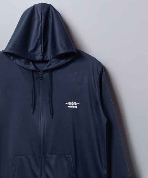 BAYBLO(ベイブロ)の「(SA) ドライ ロゴ ジップパーカー(パーカー・メンズ・ネイビー/ブラック/グレー・M/L/LL)」の3枚目の写真