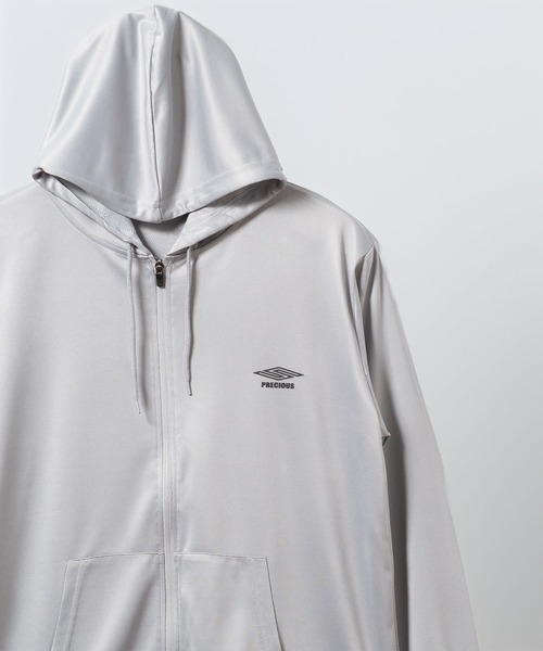 BAYBLO(ベイブロ)の「(SA) ドライ ロゴ ジップパーカー(パーカー・メンズ・ネイビー/ブラック/グレー・M/L/LL)」の2枚目の写真