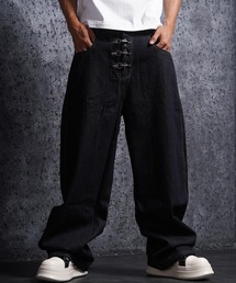 RIPPER（リッパー）の「【RIPPER】ファイヤーマン バレルレッグデニムパンツ / Fireman Barrel Leg Denim Pants（デニムパンツ）」