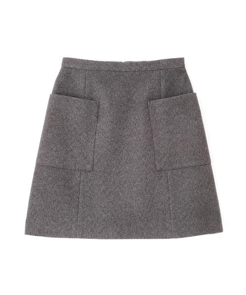 NATURAL BEAUTY BASIC(ナチュラルビューティーベーシック)の「〈ちょうどいい服〉大人がはけるミニスカート(スカート・レディース・グレー系その他/ブラック/ベージュ・SMALL/MEDIUM)」の13枚目の写真