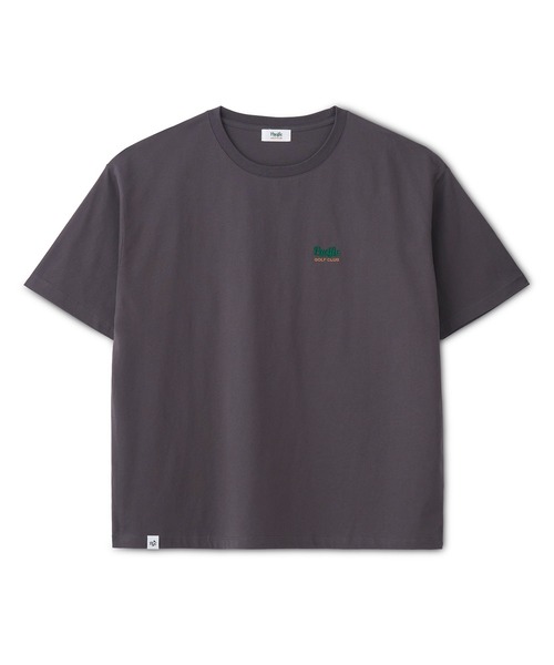 Pacific GOLF CLUB(パシフィックゴルフクラブ)の「TRIPLE PACIFIC LOGO T-SHIRT(Tシャツ/カットソー・メンズ・ホワイト/チャコールグレー/パープル・M/L/XL)」の10枚目の写真