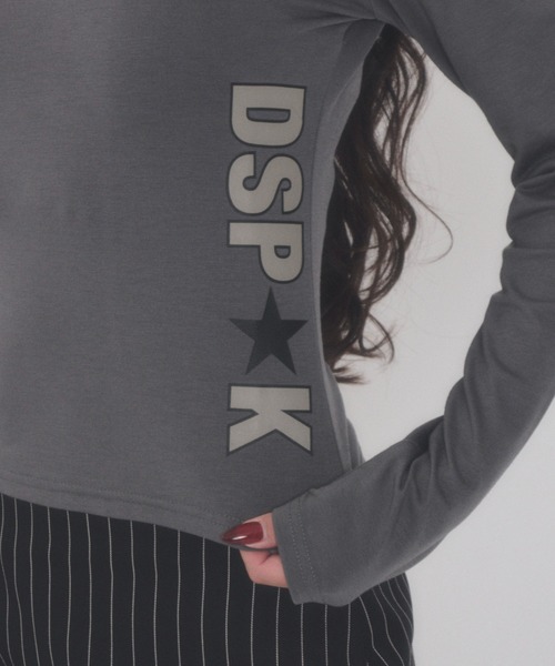 dispark(ディスパーク)の「DISPARK/【26年秋冬新作】バックレースサイドロゴトップ(Tシャツ/カットソー・レディース・ブラック/ブラウン・FREE)」の7枚目の写真