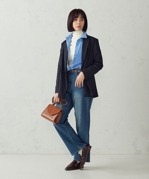 COMME CA ISM(コムサイズム)の「ストレート デニムパンツ(デニムパンツ・レディース・ブラック/インディゴブルー・S/XL/M/L)」の9枚目の写真