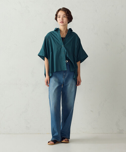 COMME CA ISM(コムサイズム)の「ストレート デニムパンツ(デニムパンツ・レディース・ブラック/インディゴブルー・S/XL/M/L)」の15枚目の写真