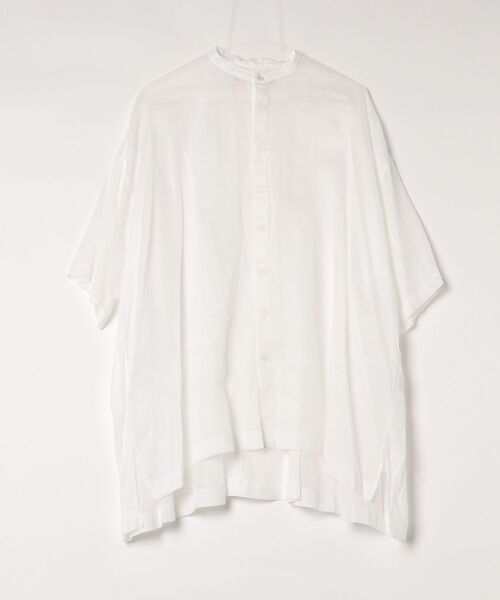 suzuki takayuki(スズキタカユキ)の「organdy shirt(シャツ/ブラウス・レディース・ホワイト・FREE)」の1枚目の写真