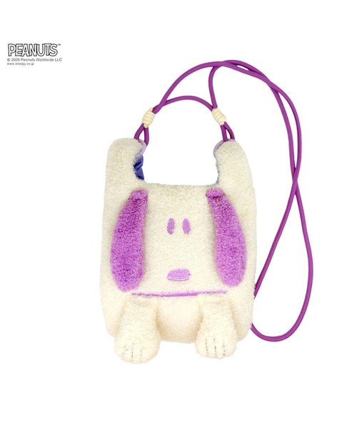 Vintage PEANUTS(ビンテージピーナッツ)の「ルートート / PEANUTS クリプティッド ルーショッパーミニ 3WAYふわふわミニトートバッグ(ショルダーバッグ・レディース・オレンジ/ピンク/イエロー/ブルー/レッド/グリーン/パープル・FREE)」の3枚目の写真