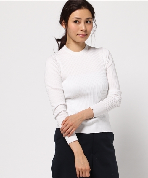 UMA ESTNATION（ユマエストネーション）の「UMA ESTNATION 二ット（ニット/セーター・レディース・ホワイト/イエロー/カーキ・38/40）」の11枚目の写真