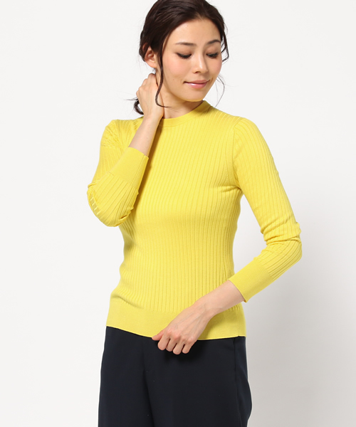 UMA ESTNATION（ユマエストネーション）の「UMA ESTNATION 二ット（ニット/セーター・レディース・ホワイト/イエロー/カーキ・38/40）」の13枚目の写真