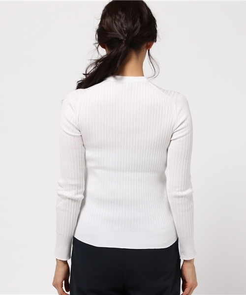 UMA ESTNATION（ユマエストネーション）の「UMA ESTNATION 二ット（ニット/セーター・レディース・ホワイト/イエロー/カーキ・38/40）」の7枚目の写真