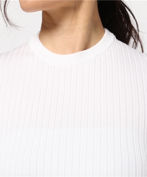 UMA ESTNATION（ユマエストネーション）の「UMA ESTNATION 二ット（ニット/セーター・レディース・ホワイト/イエロー/カーキ・38/40）」の8枚目の写真