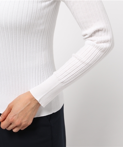 UMA ESTNATION（ユマエストネーション）の「UMA ESTNATION 二ット（ニット/セーター・レディース・ホワイト/イエロー/カーキ・38/40）」の9枚目の写真