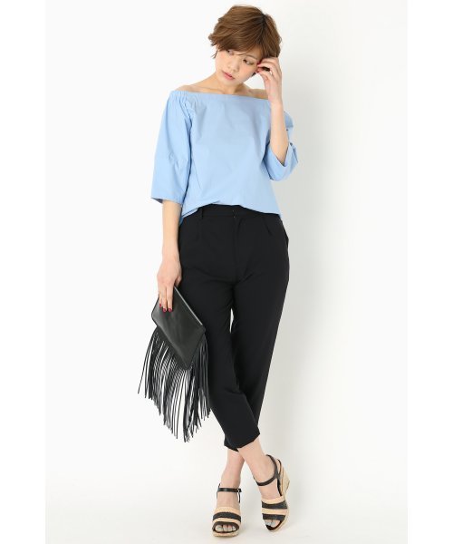 FIGARO Paris(フィガロパリ)の「コットンタイプライター カタミセブラウス◆(シャツ/ブラウス・レディース・サックスブルー/ホワイト・36/38)」の8枚目の写真