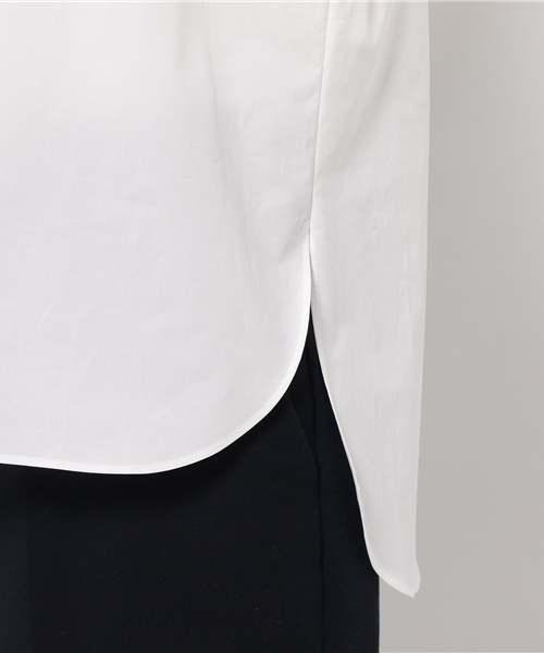 FIGARO Paris(フィガロパリ)の「コットンタイプライター カタミセブラウス◆(シャツ/ブラウス・レディース・サックスブルー/ホワイト・36/38)」の9枚目の写真