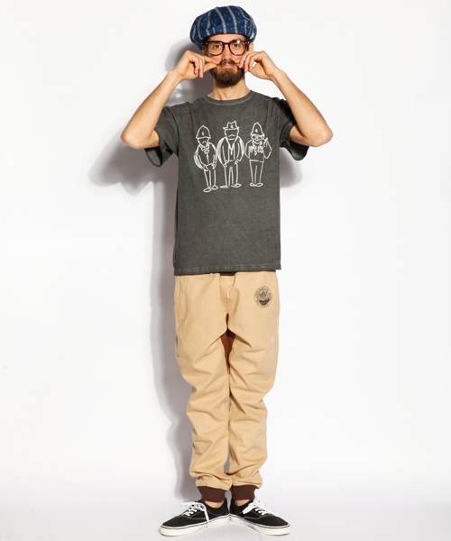 ALDIES（アールディーズ）の「Ramie Rib Pants リネンコットン  リブパンツ（その他パンツ・メンズ・ブラック/オリーブ/ブルー/ベージュ・SMALL/LARGE/MEDIUM/X-LARGE）」の11枚目の写真