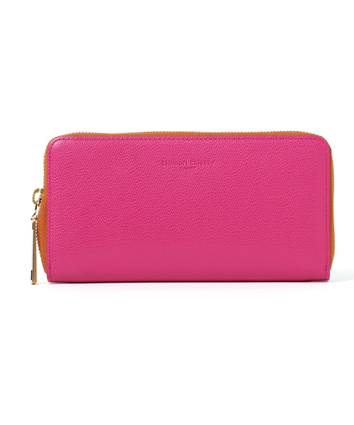 tsumori chisato CARRY（ツモリチサトキャリー）の「トリロジー　ラウンド長財布（財布・レディース・ネイビー/グレー/グリーン/ピンク/ベージュ/ピンクベージュ/バーガンディー/ブラック/イエロー/ライトブラウン・FREE）」の8枚目の写真