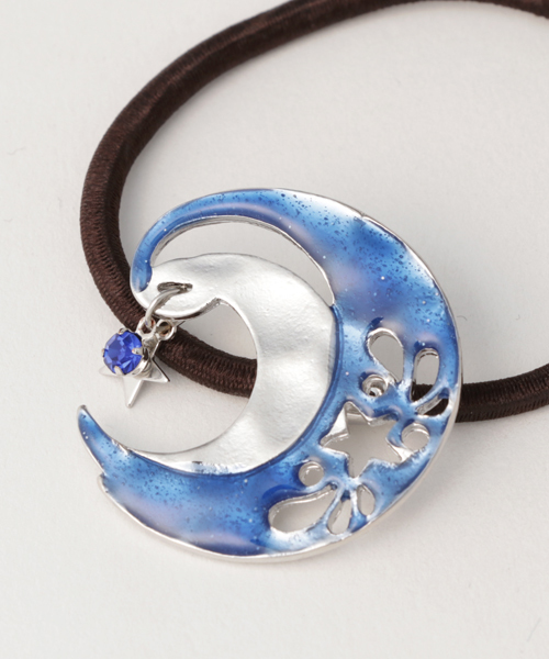 超目玉 チャイハネ クレセントムーン キラリラヘアゴム ヘアゴム チャイハネ チャイハネ のファッション