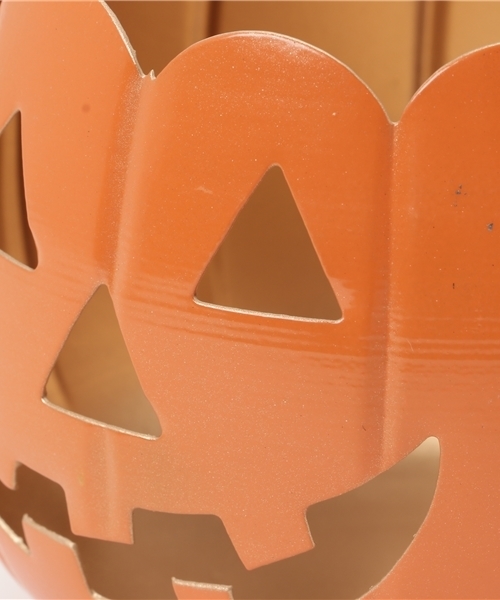 studio CLIP（スタディオクリップ）の「ハロウィン ブリキキャンドルホルダー L（インテリア雑貨・オレンジ・0）」の5枚目の写真