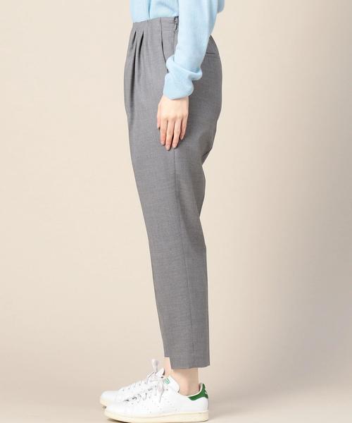 BEAUTY&YOUTH UNITED ARROWS(ビューティーアンドユースユナイテッドアローズ)の「BY タックギャザー テーパードパンツ◆(その他パンツ・レディース・オフホワイト/グレー/ベージュ/ワインレッド・MEDIUM/SMALL)」の19枚目の写真