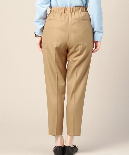 BEAUTY&YOUTH UNITED ARROWS(ビューティーアンドユースユナイテッドアローズ)の「BY タックギャザー テーパードパンツ◆(その他パンツ・レディース・オフホワイト/グレー/ベージュ/ワインレッド・MEDIUM/SMALL)」の7枚目の写真