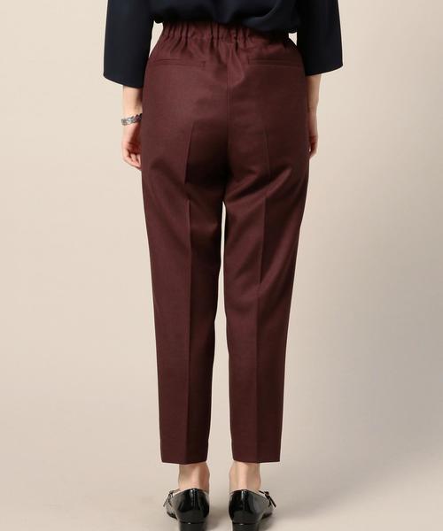 BEAUTY&YOUTH UNITED ARROWS(ビューティーアンドユースユナイテッドアローズ)の「BY タックギャザー テーパードパンツ◆(その他パンツ・レディース・オフホワイト/グレー/ベージュ/ワインレッド・MEDIUM/SMALL)」の9枚目の写真