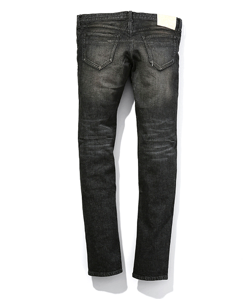 n(n) BY NUMBER (N)INE（エヌエヌバイナンバーナイン）の「直営店限定_SKINNY PANTS_STRETCH DENIM(DAMAGE)（デニムパンツ・メンズ・ブラック・4/2/3/5）」の11枚目の写真