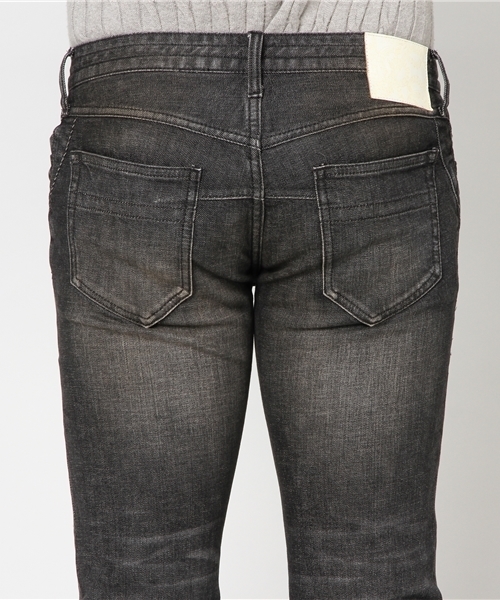 n(n) BY NUMBER (N)INE（エヌエヌバイナンバーナイン）の「直営店限定_SKINNY PANTS_STRETCH DENIM(DAMAGE)（デニムパンツ・メンズ・ブラック・4/2/3/5）」の5枚目の写真