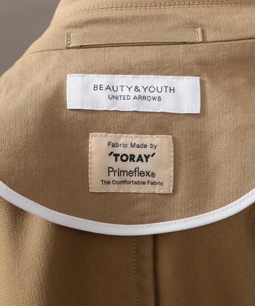 BEAUTY&YOUTH UNITED ARROWS（ビューティーアンドユースユナイテッドアローズ）の「BY ”TORAY” TCヘリンボーン 2B ジャケット ◆（テーラードジャケット・メンズ・ベージュ/ネイビー・X-LARGE/MEDIUM/LARGE/SMALL）」の7枚目の写真