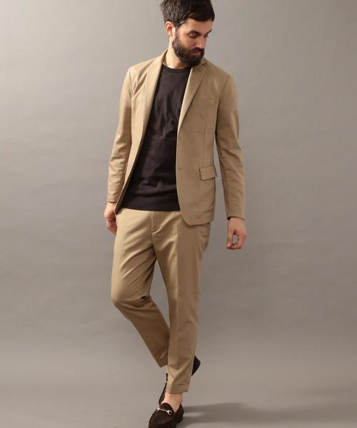 BEAUTY&YOUTH UNITED ARROWS（ビューティーアンドユースユナイテッドアローズ）の「BY ”TORAY” TCヘリンボーン 2B ジャケット ◆（テーラードジャケット・メンズ・ベージュ/ネイビー・X-LARGE/MEDIUM/LARGE/SMALL）」の20枚目の写真