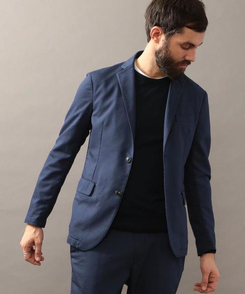 BEAUTY&YOUTH UNITED ARROWS（ビューティーアンドユースユナイテッドアローズ）の「BY ”TORAY” TCヘリンボーン 2B ジャケット ◆（テーラードジャケット・メンズ・ベージュ/ネイビー・X-LARGE/MEDIUM/LARGE/SMALL）」の11枚目の写真