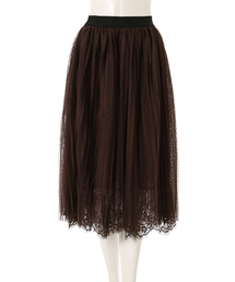 fifth | プリーツレースミディスカート(スカート)