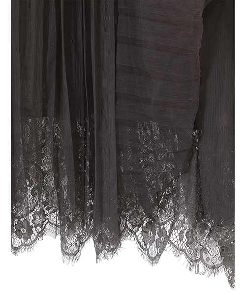 fifth（フィフス）の「プリーツレースミディスカート（スカート・レディース・ブラック/グレー/ブラウン/ベージュ・MEDIUM）」の11枚目の写真