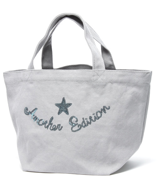 Another Edition(アナザーエディション)の「AE STAR TOTE(ショルダーバッグ・レディース・オフホワイト/グレー/ピンク/コバルトブルー・フリー)」の1枚目の写真