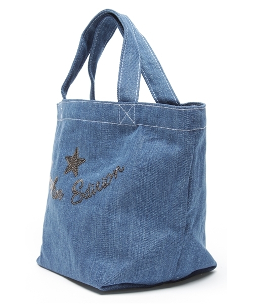 Another Edition(アナザーエディション)の「AE STAR TOTE(ショルダーバッグ・レディース・オフホワイト/グレー/ピンク/コバルトブルー・フリー)」の5枚目の写真