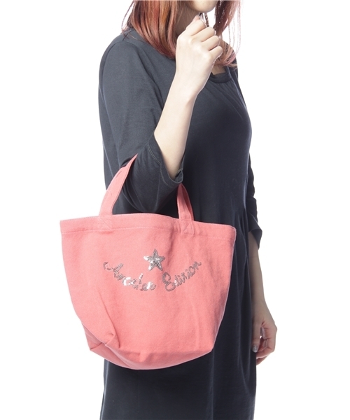 Another Edition(アナザーエディション)の「AE STAR TOTE(ショルダーバッグ・レディース・オフホワイト/グレー/ピンク/コバルトブルー・フリー)」の10枚目の写真