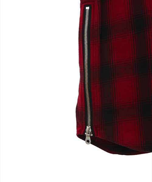 NO ID.（ノーアイディ）の「mhs995-CﾈﾙｵﾝﾌﾞﾚｰﾁｪｯｸｶｯﾄｵﾌｽﾘｰﾌﾞSH（シャツ/ブラウス・メンズ・グレー/ブルー/イエロー/グリーン/レッド・2/1）」の22枚目の写真