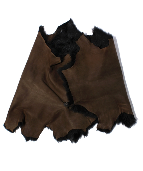 Soareak(ソアリーク)の「【Karl Donoghue】 トスカーナムートンスヌード2(ストール/ショール・レディース・ブラック・FREE)」の1枚目の写真