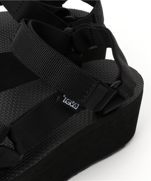 Teva（テバ）の「TEVA プラットフォームサンダル（サンダル・レディース・ダークブラック/ブラック・38/35/36/37）」の8枚目の写真